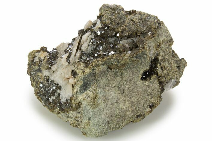 Lustrous Rainbow Andradite Garnets - Norway #342366